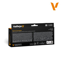 Vallejo Model Colour AV70262 Rust & Corrossion by Chema Cabrero (8 Colours) Acrylic Paint Set