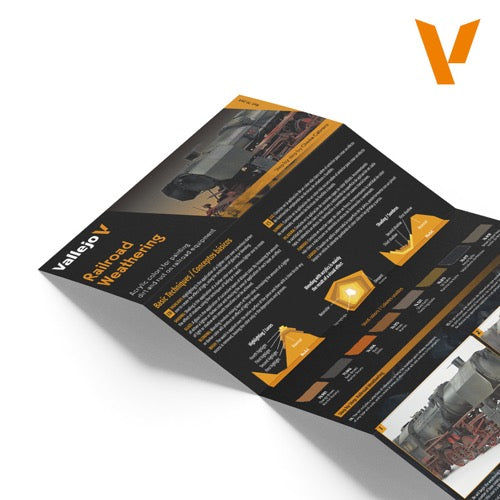 Vallejo 70264 Model Colour Railroad Weathering by Chema Cabrero 8 Colours Acrylic Paint Set