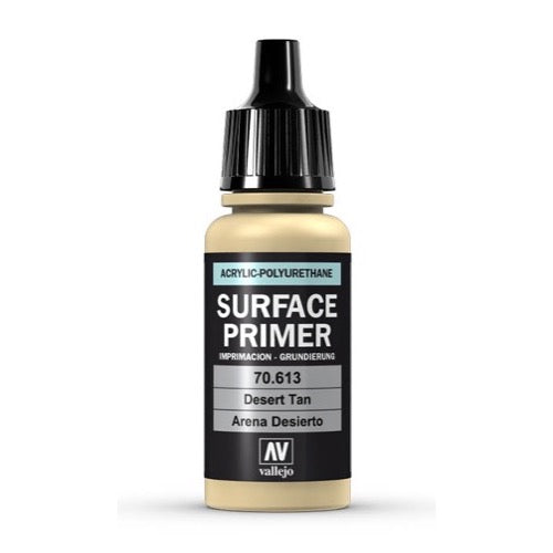Vallejo 70613 Primer Poly 17ml Desert Tan Base