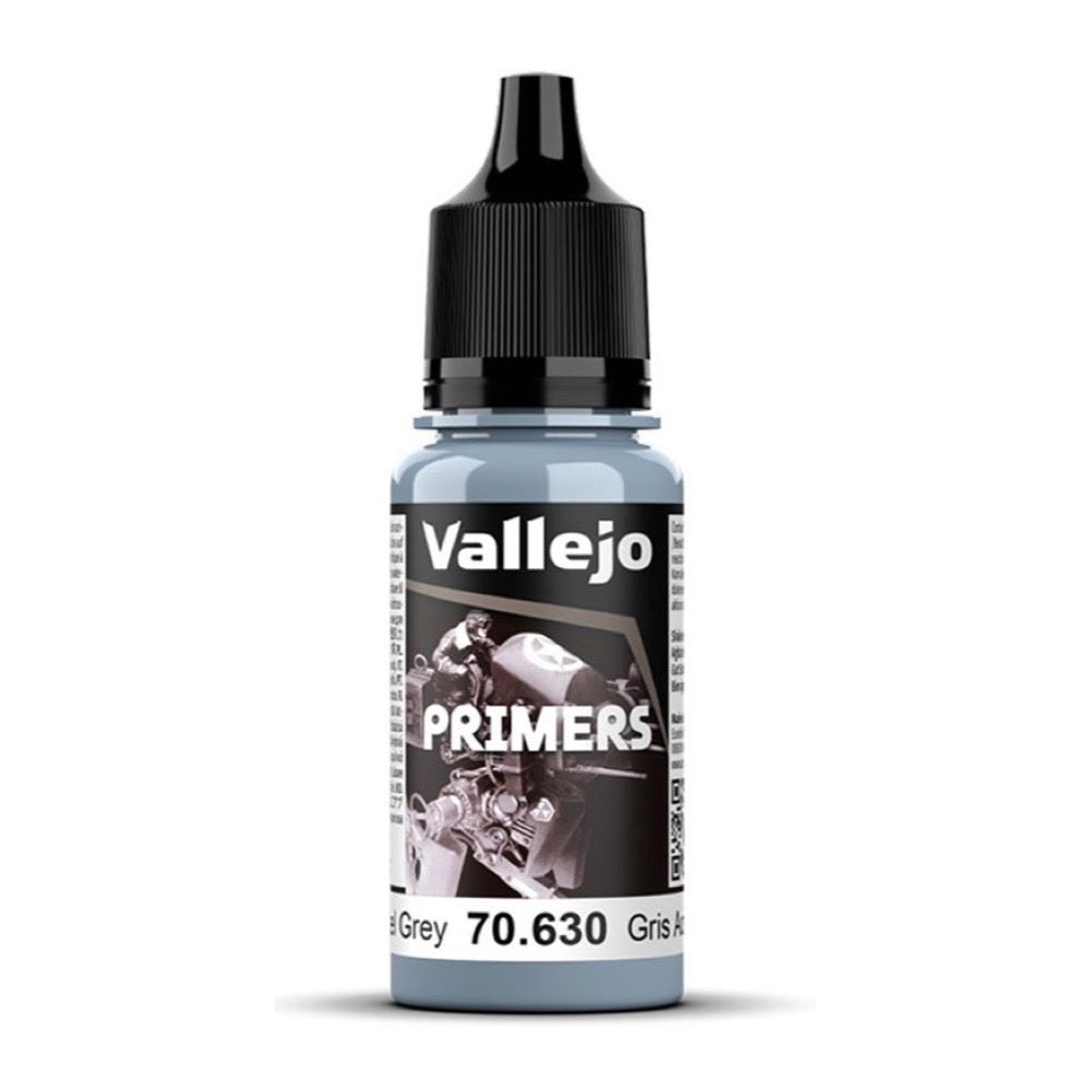 Vallejo 70630 Game Air Surface Primer Steel Grey 18ml