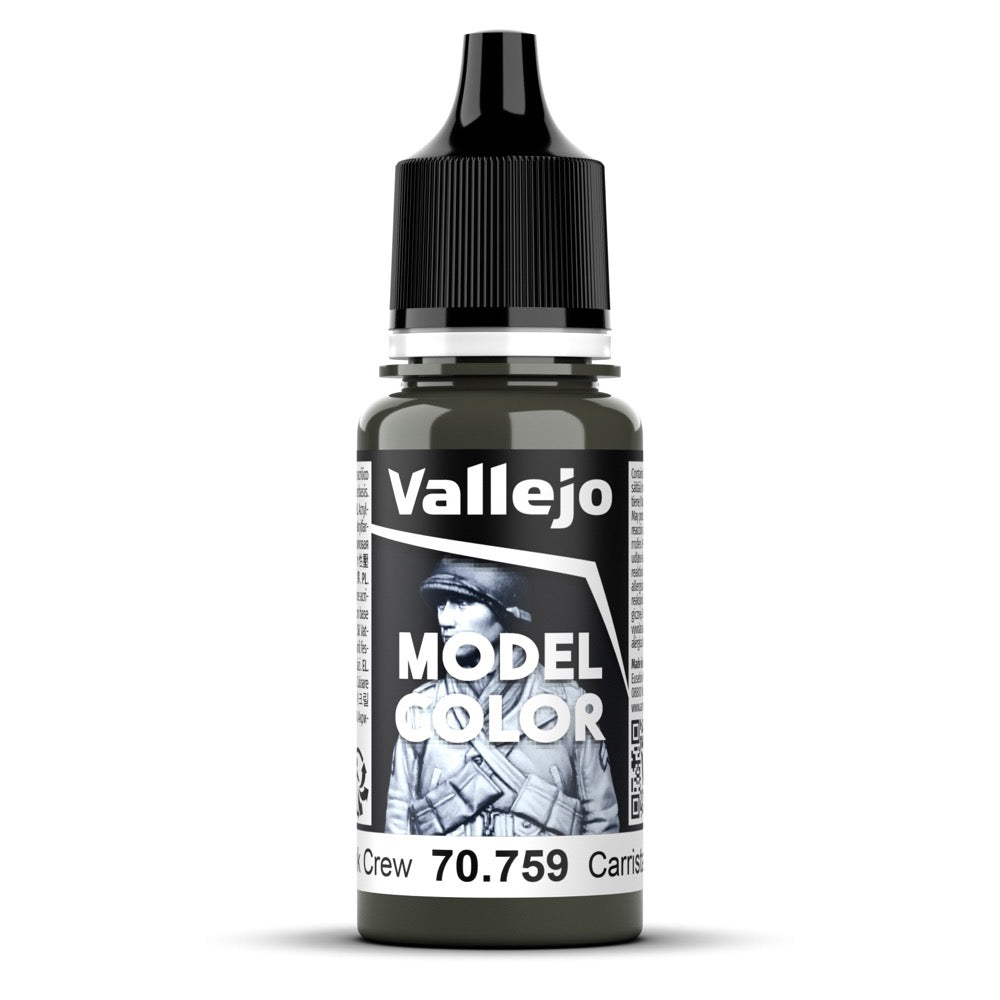 Vallejo 70759 Model Color German Tank Crew 18ml Acrylic Paint 100