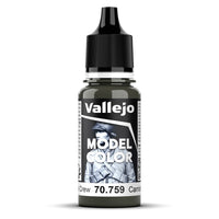 Vallejo 70759 Model Color German Tank Crew 18ml Acrylic Paint 100