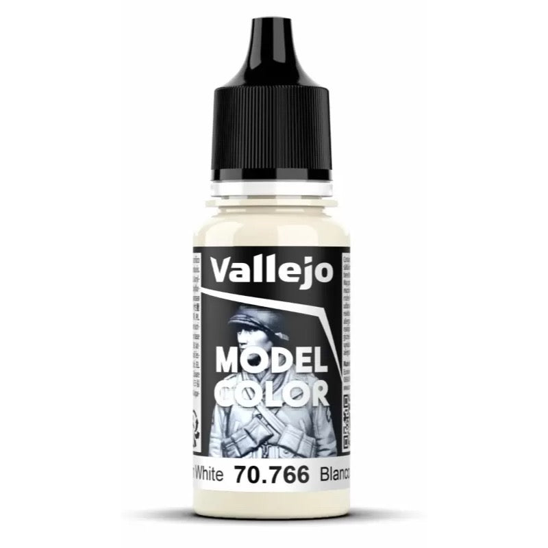 Vallejo 70766 Model Color Cream White 18ml Acrylic Paint 021