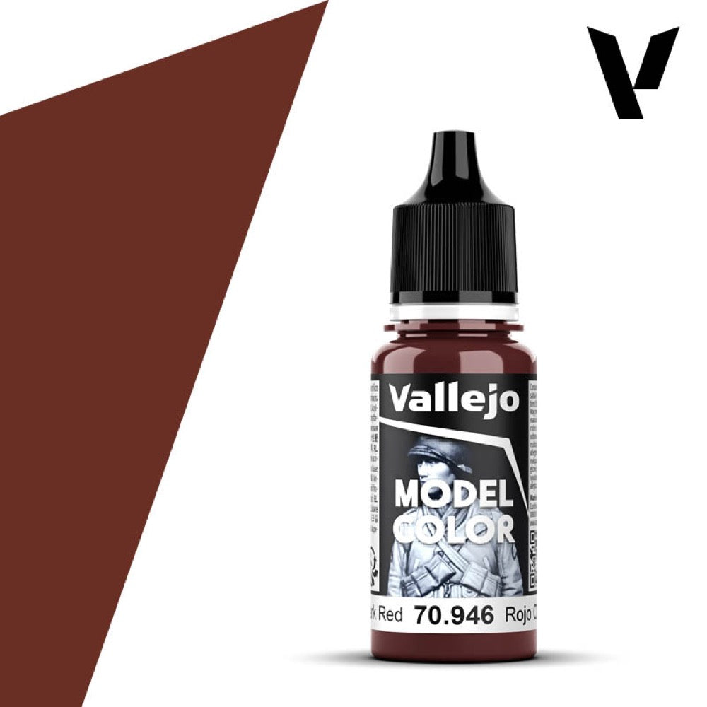 Vallejo 70946 Model Color Dark Red 17ml Paint