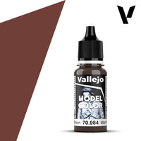 Vallejo 70984 Model Color Flat Brown 17ml Paint
