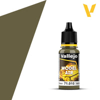 Vallejo 71010 Model Air 10 17ml Interior Green Paint