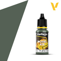 Vallejo 71014 Model Air 14 17ml Gunship Green Paint