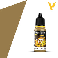 Vallejo 71025 Model Air 25 17ml Dark Yellow Paint