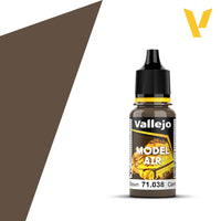 Vallejo 71038 Model Air 38 17ml Camouflage Medium Brown Paint