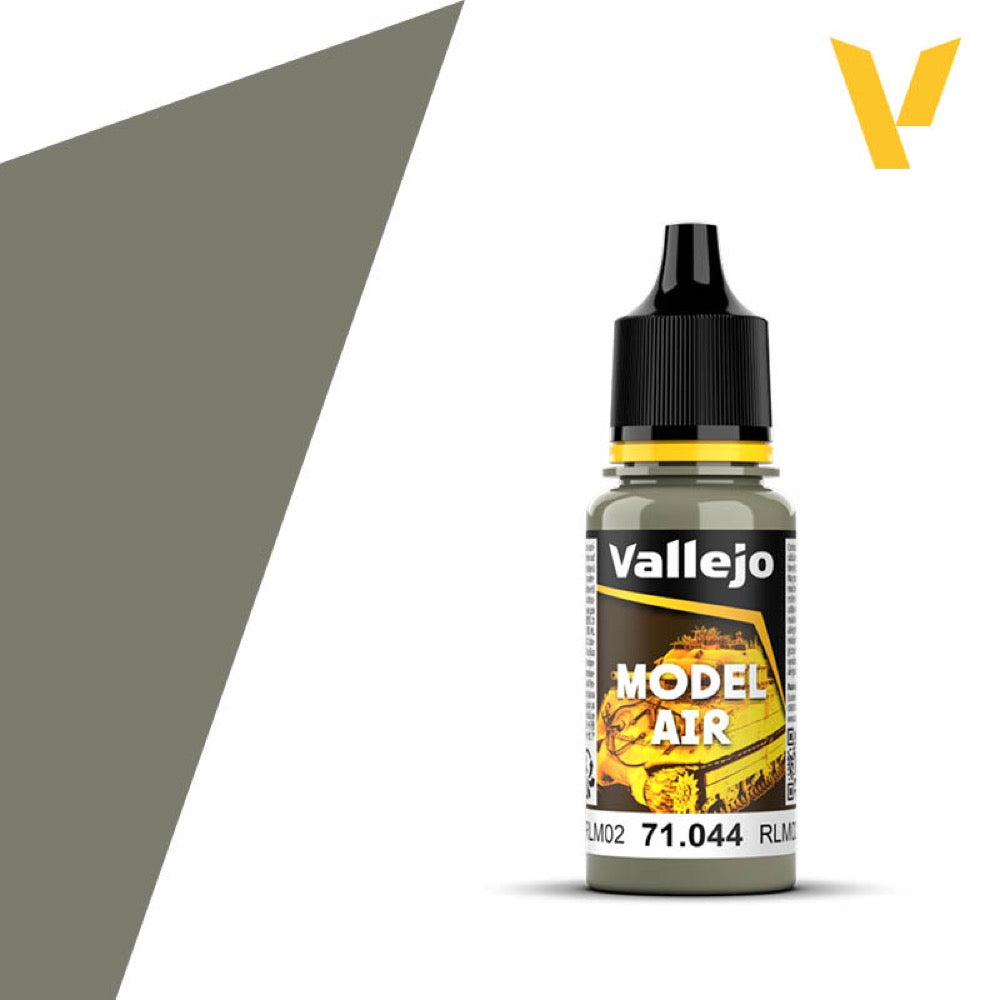Vallejo 71044 Model Air 44 17ml Light Grey Green Paint