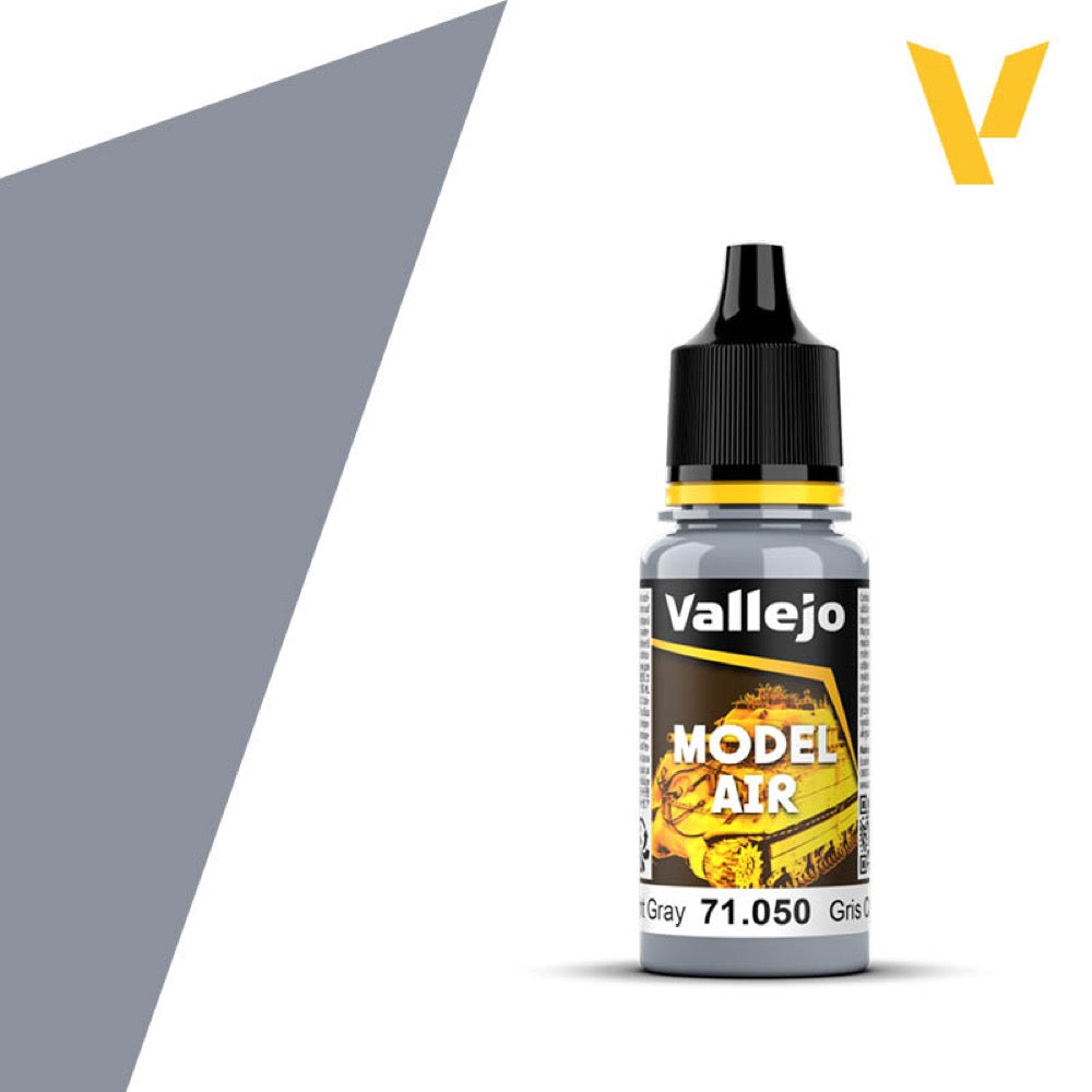 Vallejo 71050 Model Air 50 17ml Light Grey Paint