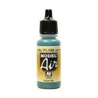Vallejo 71109 Model Air 109 17ml UK P.R.U Blue Paint