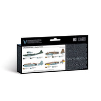 Vallejo 71164 Model Air Set RLM Colors III 8 Paints