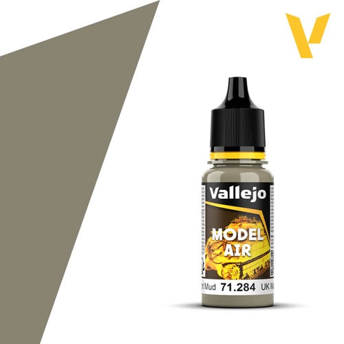 Vallejo 71284 Model Air Uk Light Mud 17ml