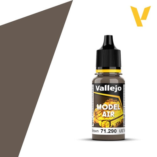 Vallejo 71290 Model Air US Earth Brown 17ml