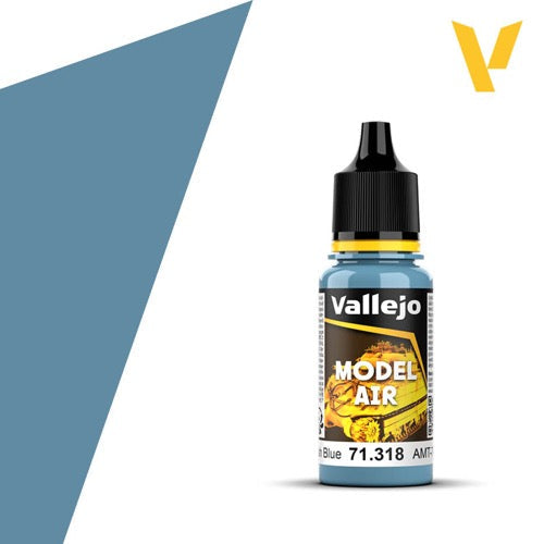 Vallejo 71318 Model Air AMT-7 Greyish Blue 17ml
