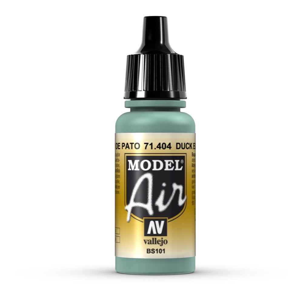 Vallejo 71404 Model Air No. 1 Sky Blue Duck Egg Blue 17ml