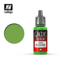 Vallejo 72032 Game Color Scorpy Green 18ml Acrylic Paint
