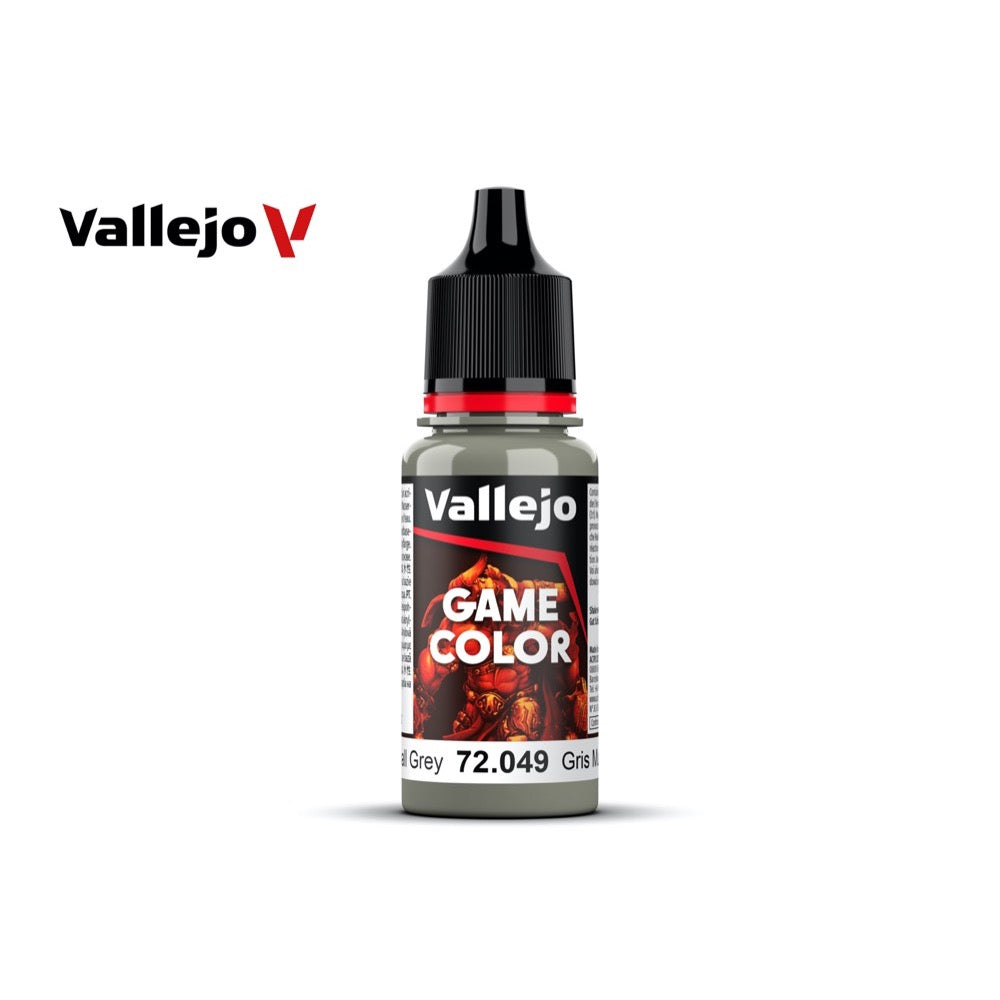 Vallejo 72049 Game Color Stonewall Grey 18ml Acrylic Paint