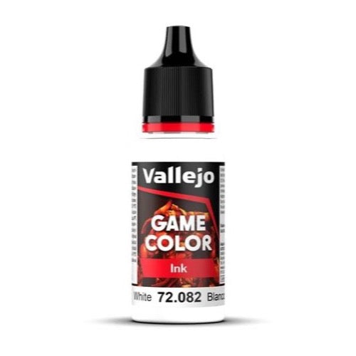 Vallejo 72082 Game Colour Ink White 18ml Acrylic Paint
