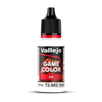 Vallejo 72082 Game Colour Ink White 18ml Acrylic Paint