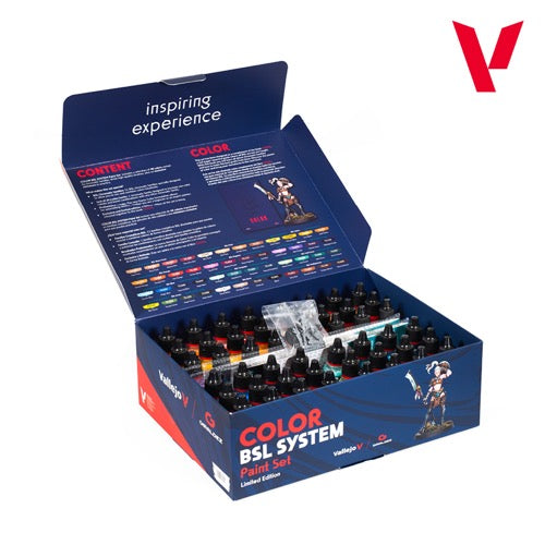 Vallejo 72183 Game Colour BSL System 48 Colours Acrylic Paint Set