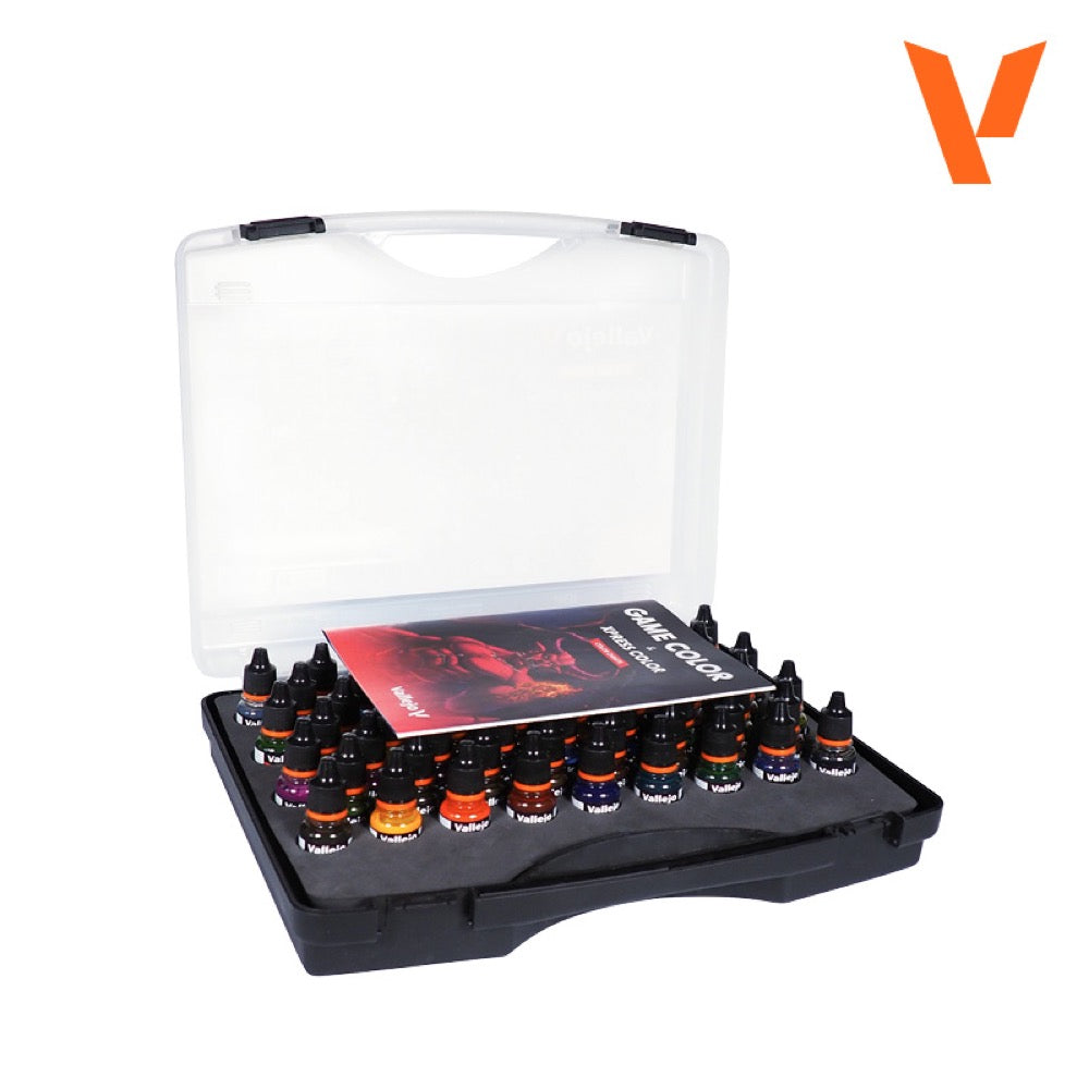 Vallejo Xpress Colour Artist's Selection Case - 60 Colour Acrylic Paint Set
