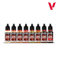 Vallejo 72187 Game Colour Skin Tone 8 Colour Acrylic Paint Set