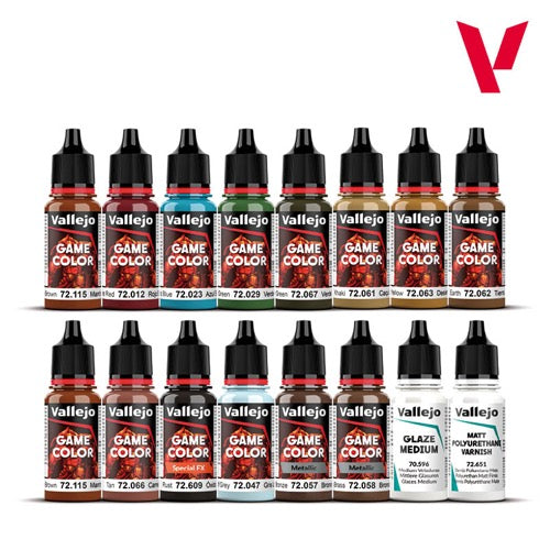 Vallejo 72188 Game Colour Specialist 16 Colour Acrylic Paint Set