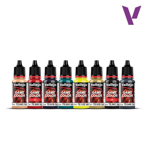 Vallejo 72191 Game Colour Non Death Chaos 8 Colour Acrylic Paint Set