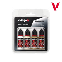 Vallejo Game Colour White 4 Colour Acrylic Paint Set