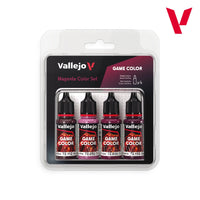Vallejo Game Colour Magenta 4 Colour Acrylic Paint Set