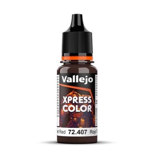 Vallejo 72407 Game Colour Xpress Colour Velvet Red 18ml Acrylic Paint