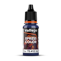 Vallejo 72412 Game Colour Xpress Colour Storm Blue 18ml Acrylic Paint