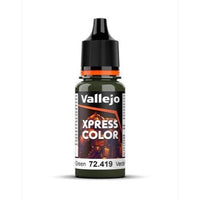 Vallejo 72419 Game Colour Xpress Colour Plague Green 18ml Acrylic Paint