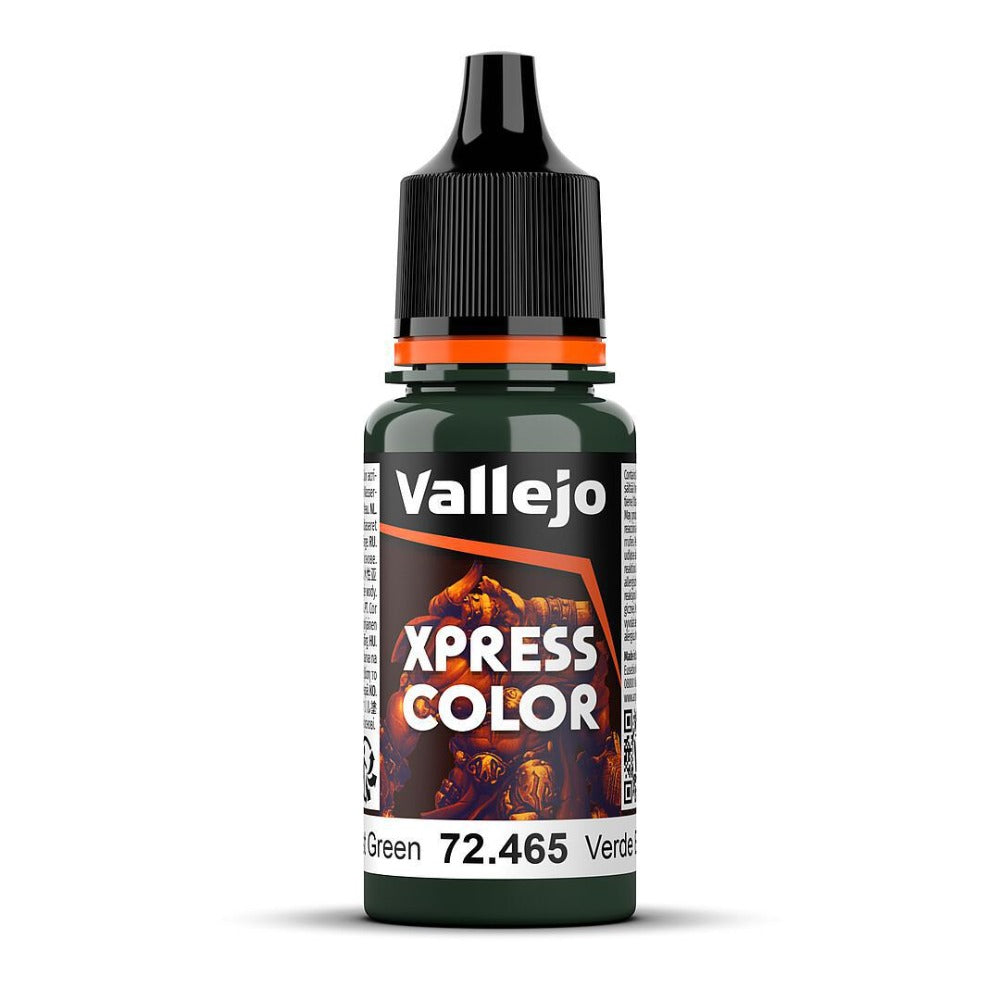 Vallejo 72465 Game Xpress Colour Forest Green 18ml Acrylic Paint