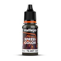 Vallejo 72467 Game Xpress Colour Camouflage Green 18ml Acrylic Paint