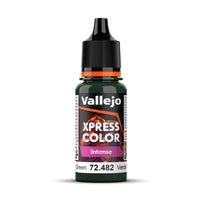 Vallejo 72482 Game Xpress Colour Intense Monastic Green 18ml Acrylic Paint