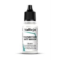 Vallejo 72651 Polyurethane Matt Varnish 18ml Acrylic Paint