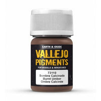 Vallejo 73110 Pigment Burnt Umber 35ml