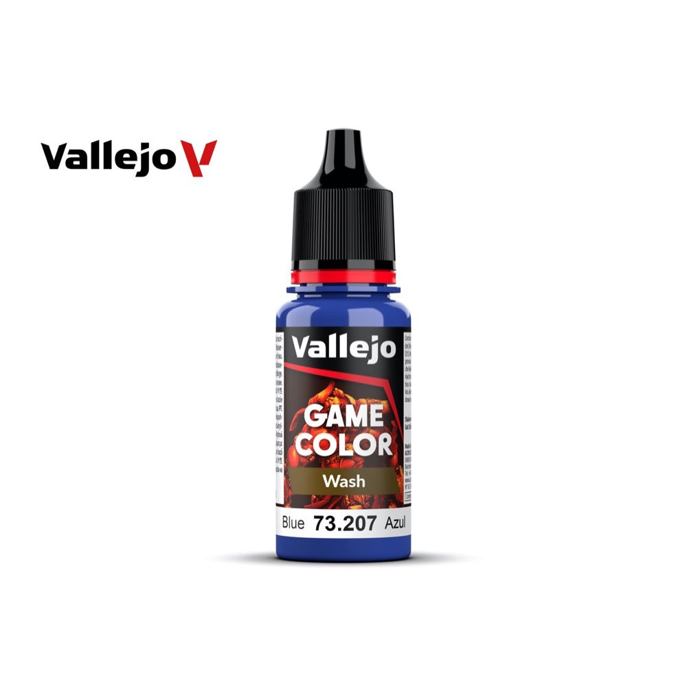 Vallejo Game Color Wash Blue 18ml Acrylic Paint