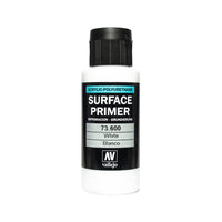 Vallejo 73600 Primer Poly-Urethane 60ml White Paint