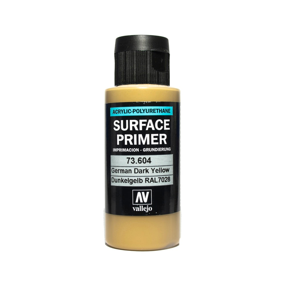 Vallejo 73604 Primer Poly-Urethane 60ml Dunkelgelb