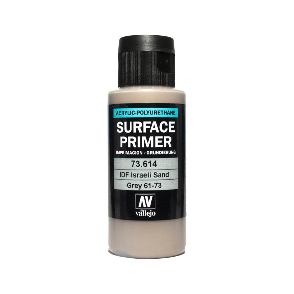 Vallejo 73614 Primer Poly-Urethane 60ml IDF Israeli Sand Grey