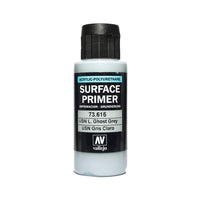 Vallejo 73615 Primer Poly-Urethane 60ml USN Light Ghost Grey