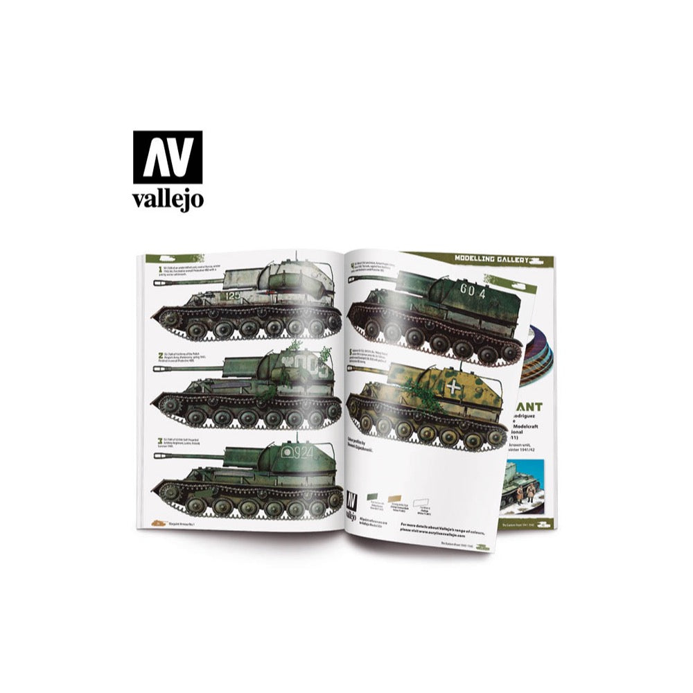 Vallejo 75014 Warpaint Armour 1 Armour of the Eastern Front 1941-1945 Book