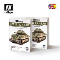 Vallejo 75019 WWII US ARMY in Europe and the Pacific Paint Guide Book