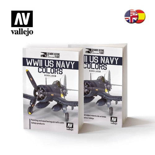 Vallejo 75024 WWII US NAVY Colors Paint Guide Book