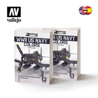 Vallejo 75024 WWII US NAVY Colors Paint Guide Book