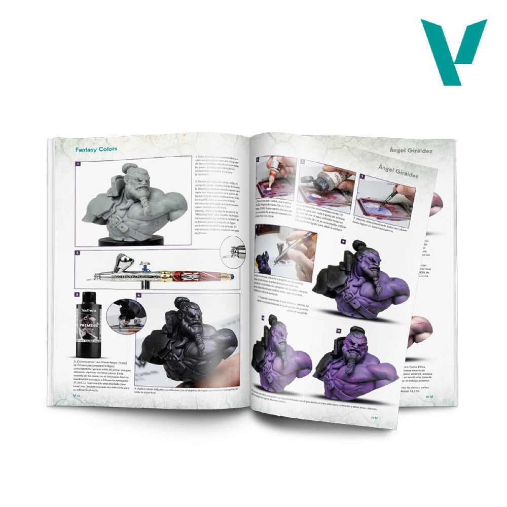Vallejo Book AV75069 Fantasy Colours